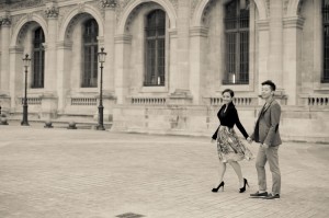 Paris engagement shoot